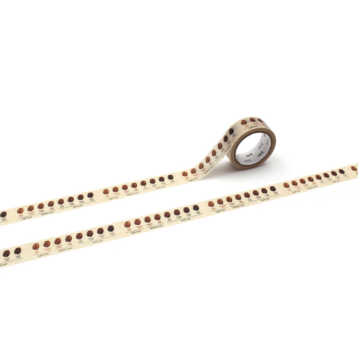 カモ井／マスキングテープ　ｍｔ　ｕｐｃｙｃｌｅ　コーヒーロースト　ＭＴ０１ＵＰ０４