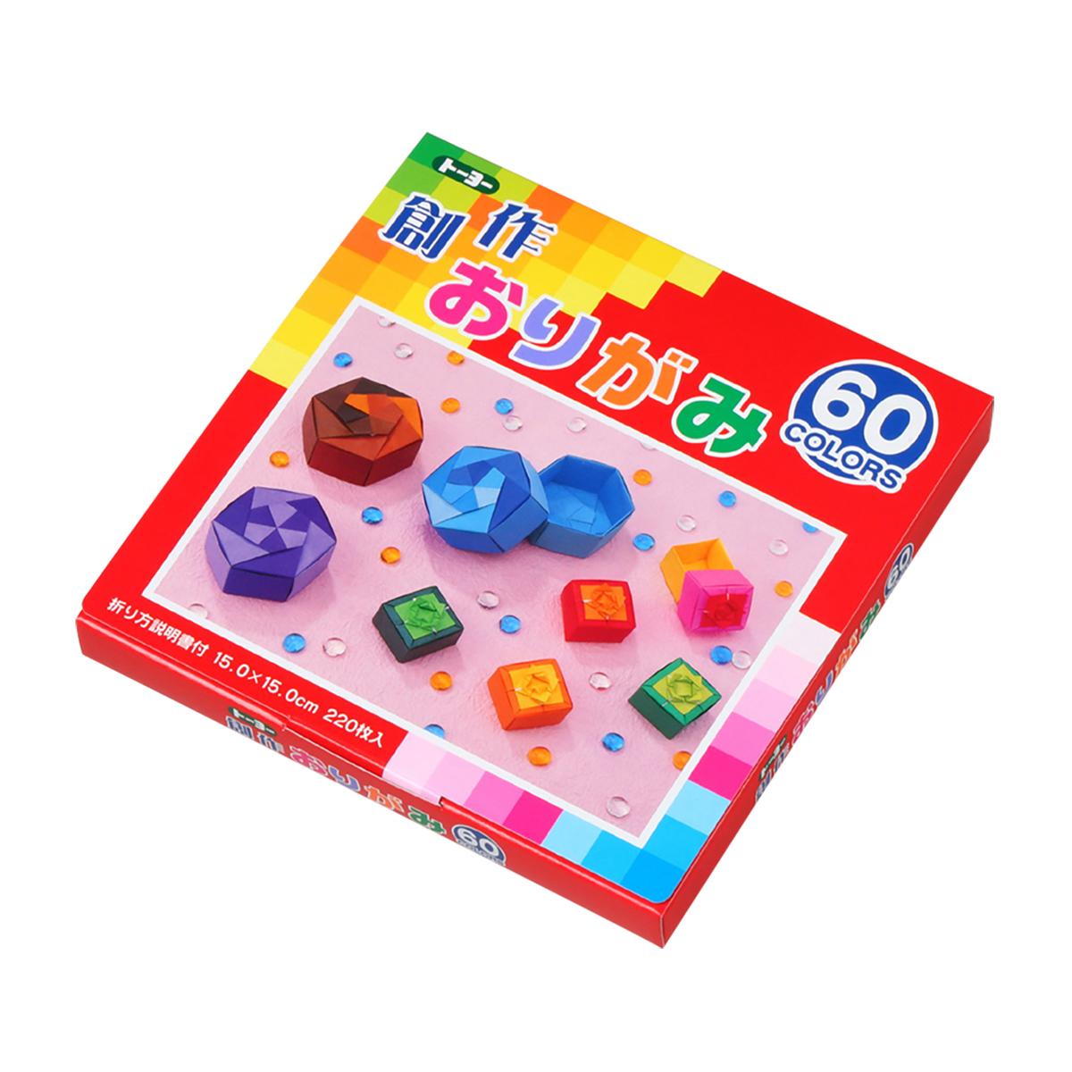 トーヨー　創作１５ｃｍ　６０色２２０枚　　２２０枚（６０色）