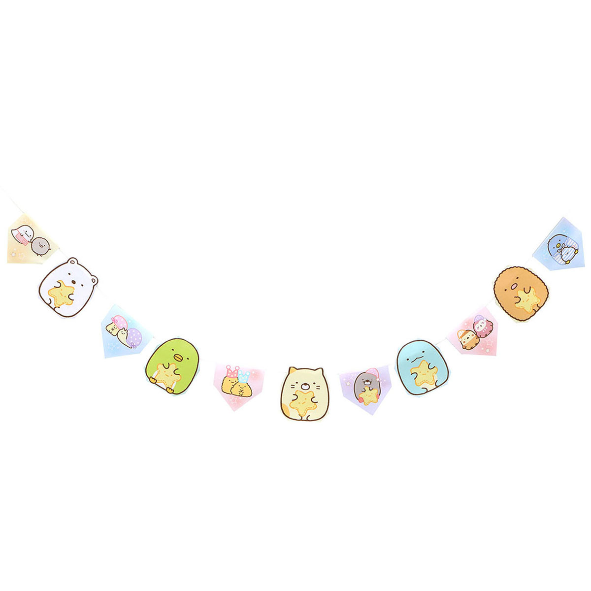 トーヨー　デコレーションセット　すみっコぐらし　　３種類２１枚