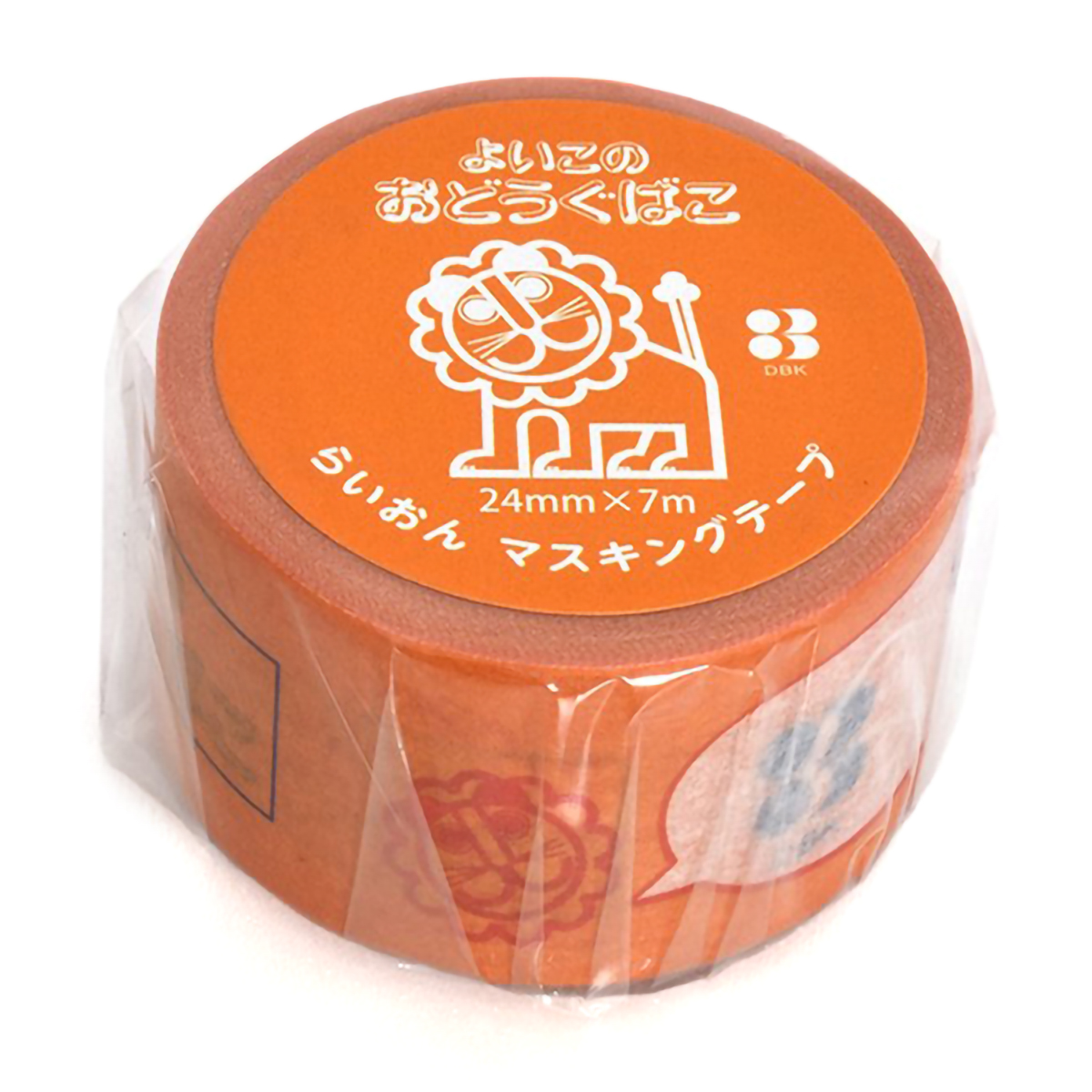 デビカ　らいおんマスキングテープ　２４ｍｍ　０４４１２７