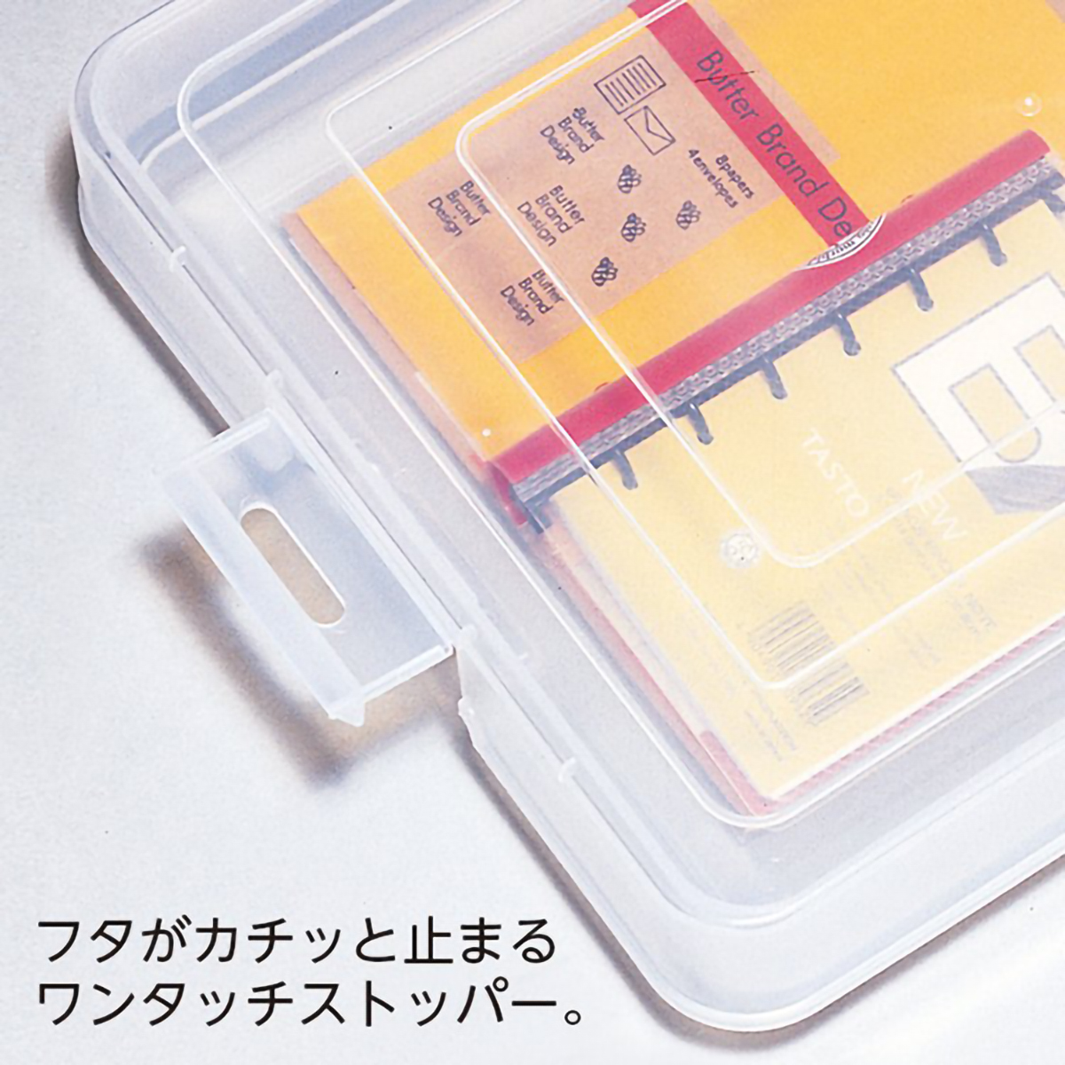 デビカ　プラおどうぐばこＡ４クリアファイル対応　０４４１５２