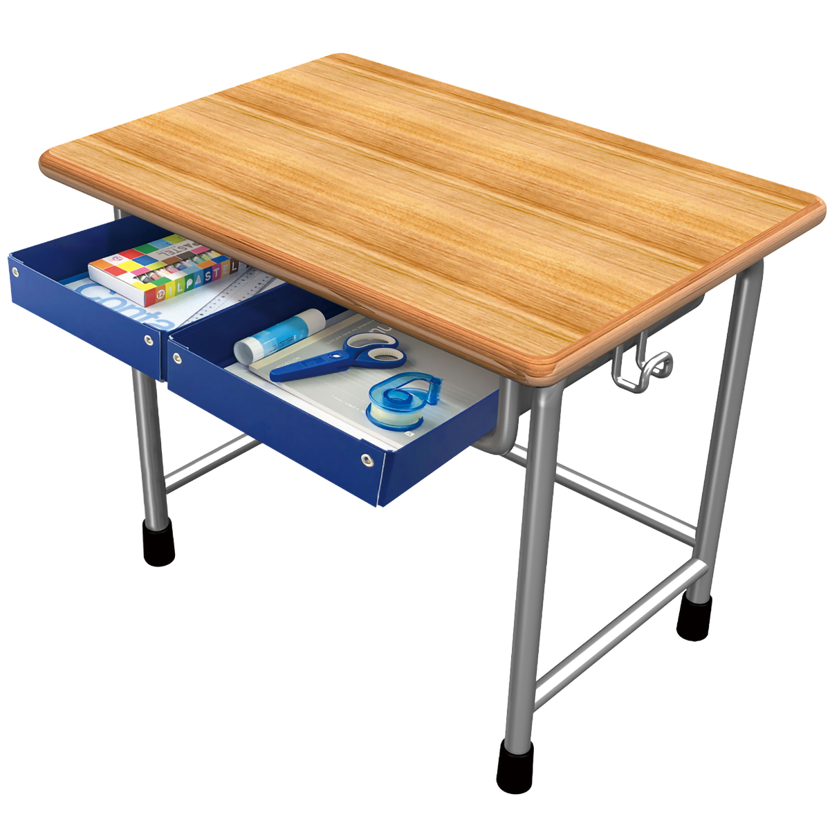 デビカ　紙製おどうぐばこＡ４　ネイビー　０４４１７１