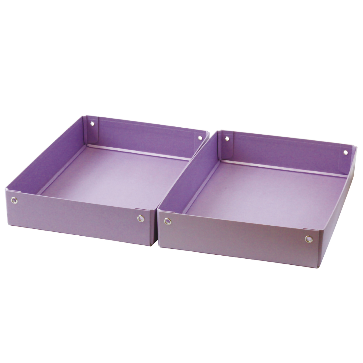 デビカ　紙製おどうぐばこＡ４　パープル　０４４１７２