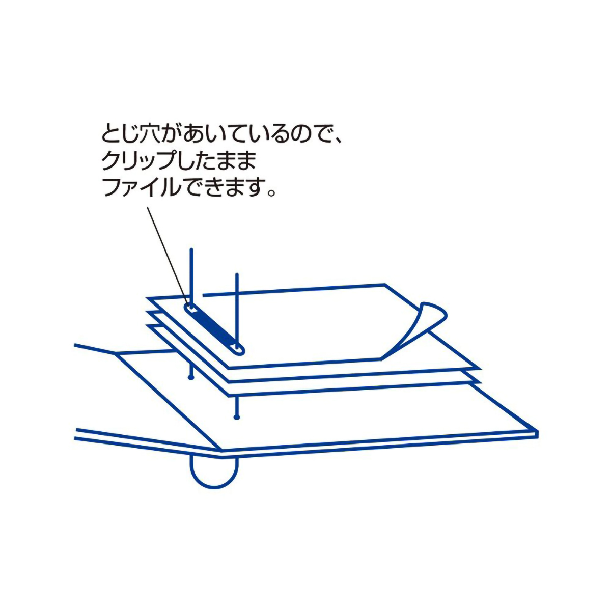デビカ　ペーパーファスナー　１００本入　０６０２２２