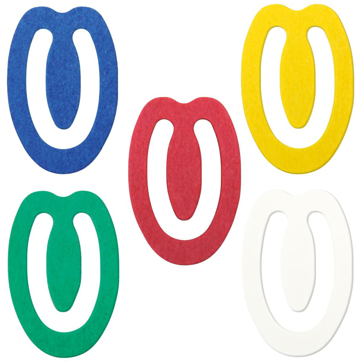 デビカ 紙のクリップ アソート 30個入(5色各6個入) 063206