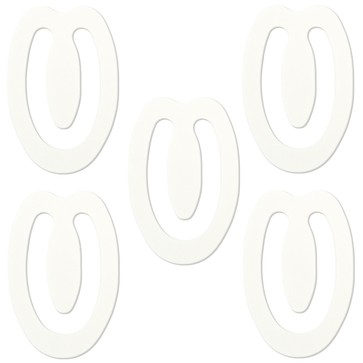 デビカ　紙のクリップ１００個入　ホワイト　０６３２０８