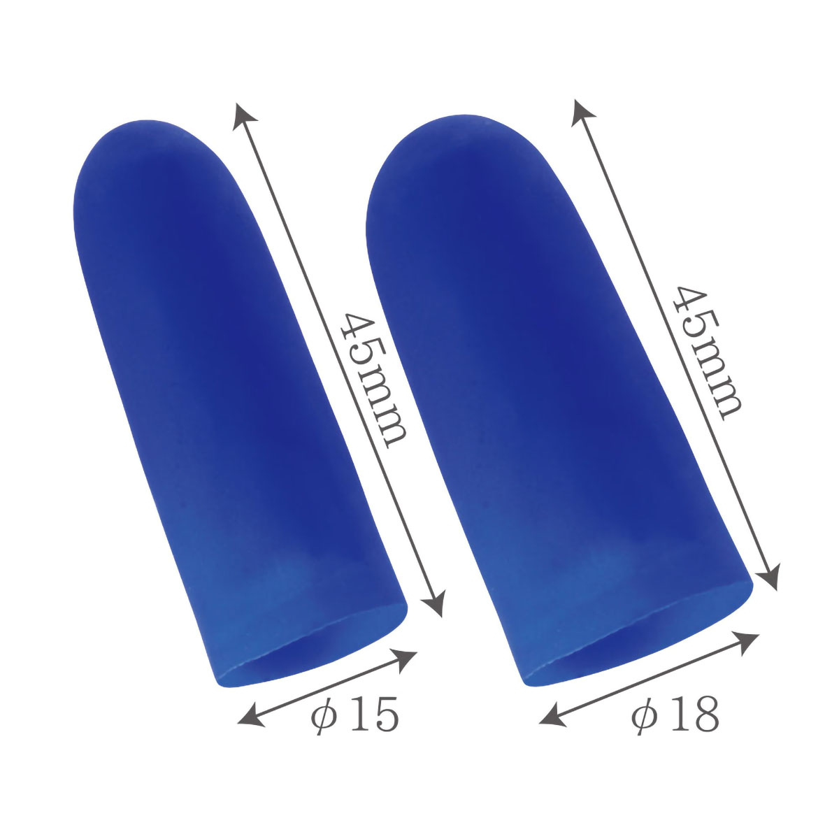 デビカ　フィットサック　ネイビー　Ｍ　５０個入　０６４７１７