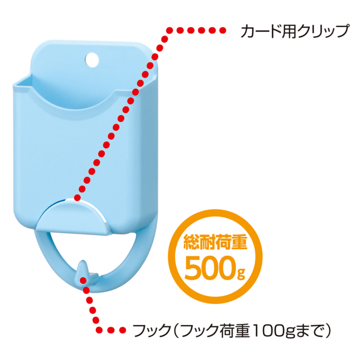 デビカ　カードラック　Ｓ　０７３２０１　耐荷重５００ｇ