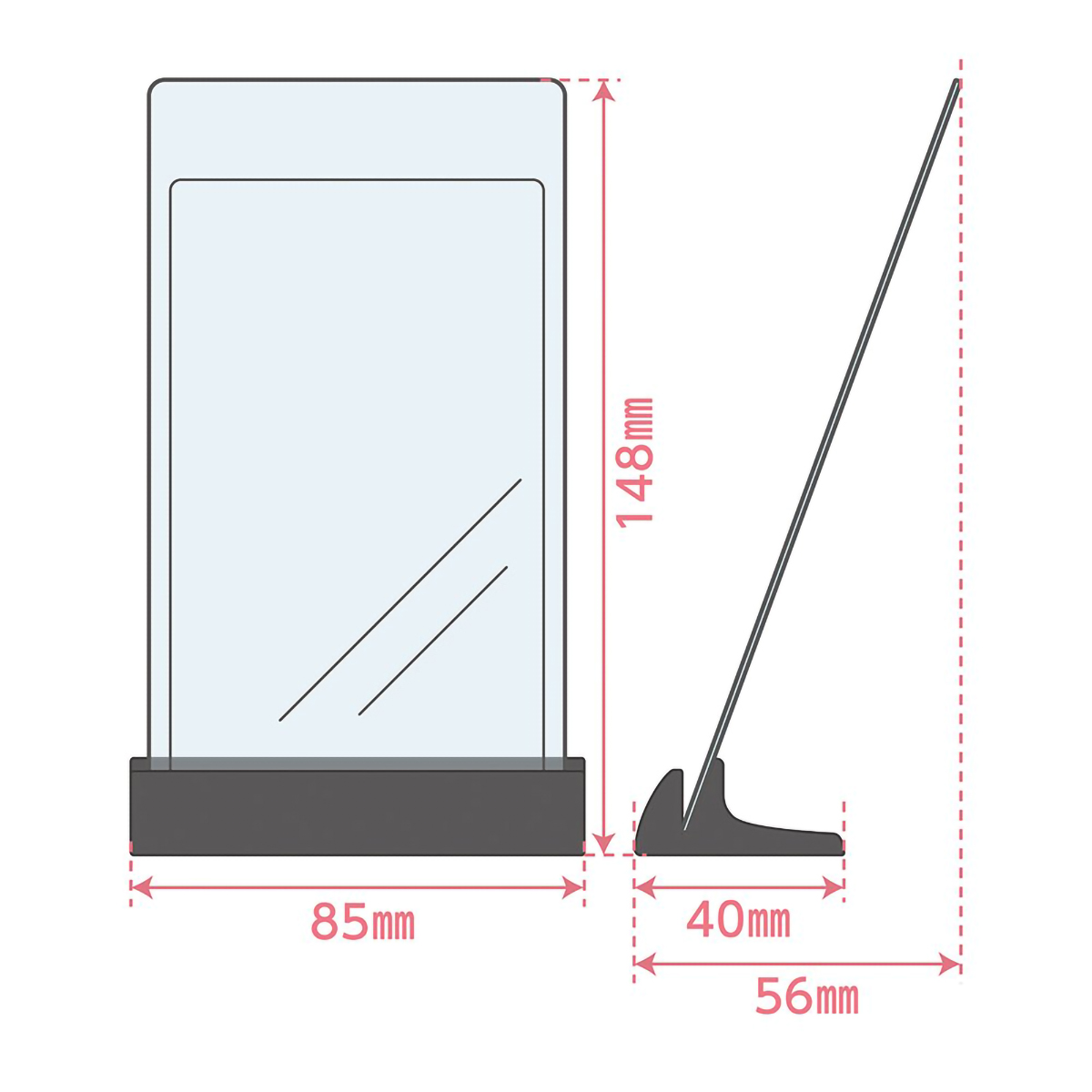 デビカ　スタンド付きカードルーペ　０７３３０２