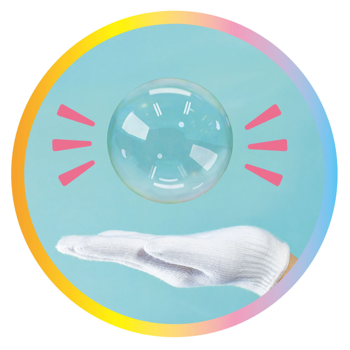 デビカ　手ではずむシャボン玉セット　ホッピンバブル　１１３４１８