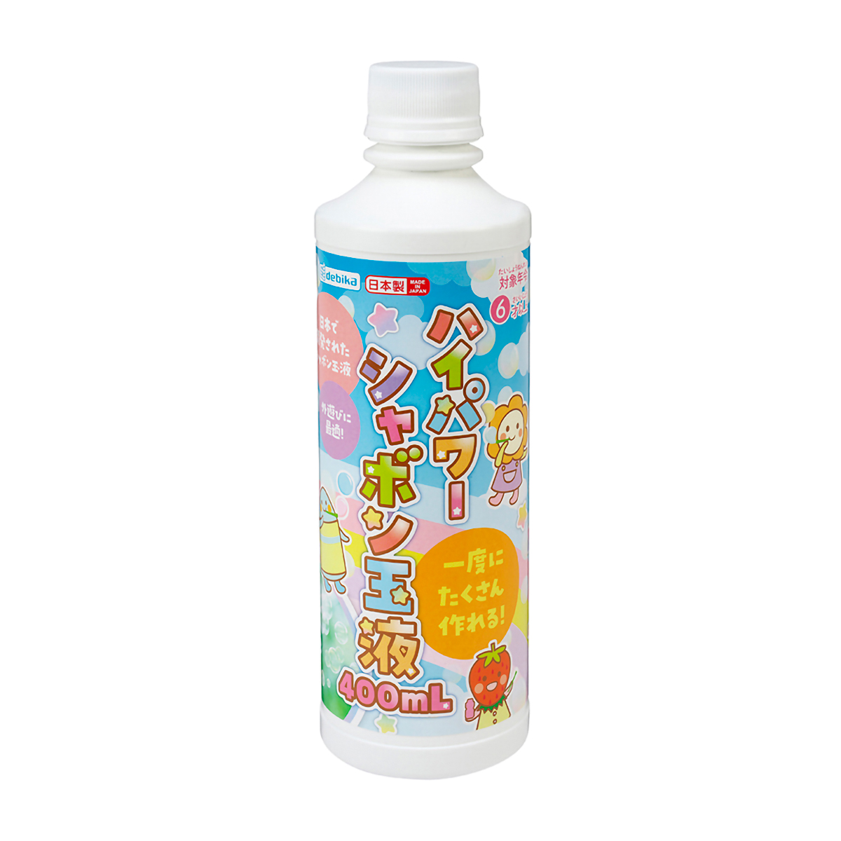 デビカ　ハイパワーシャボン玉液４００ｍＬ　１１３４１９