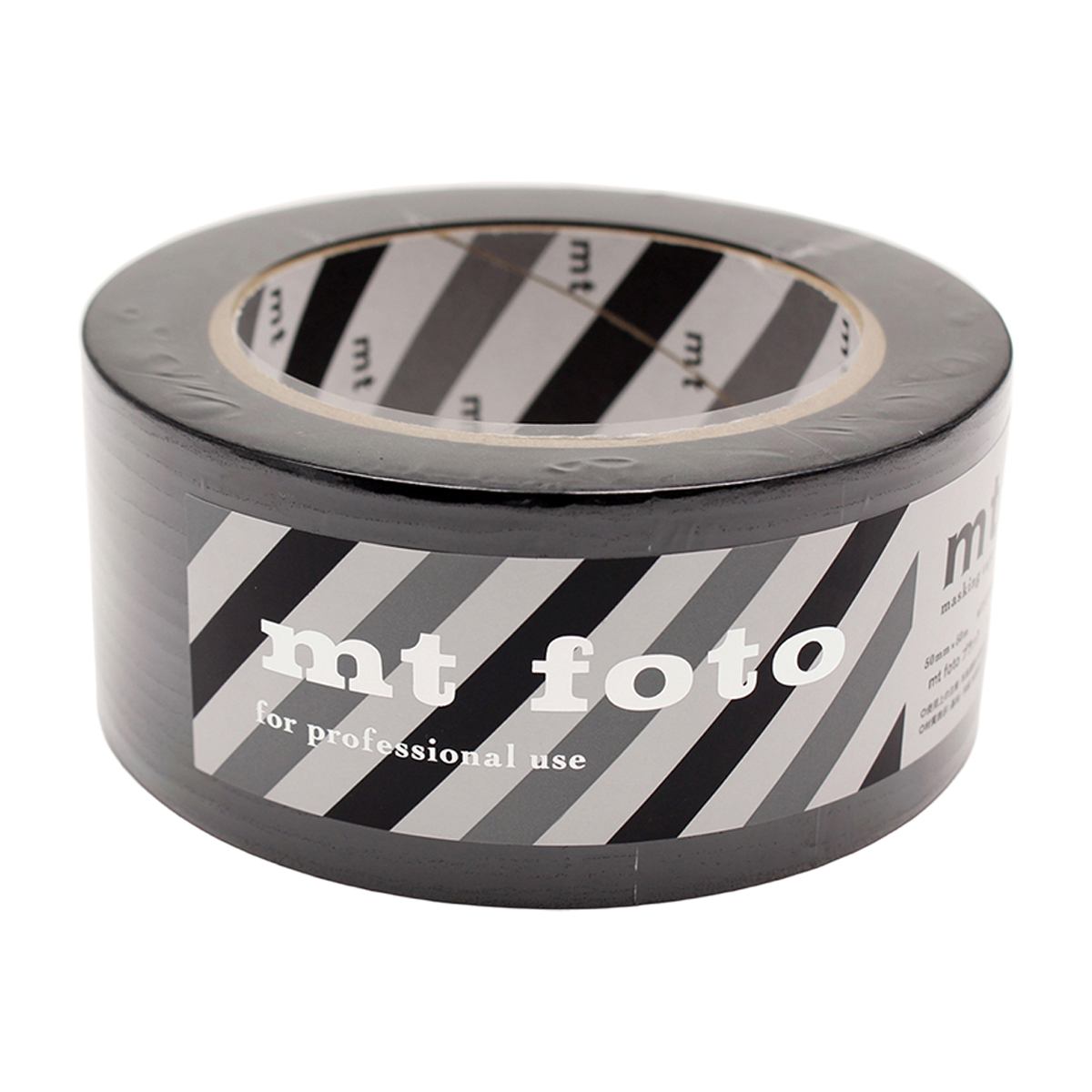 カモ井／マスキングテープ　ｍｔ　ｆｏｔｏ　ブラック　５０ｍｍ×５０ｍ　ＭＴＦＯＴＯ０３