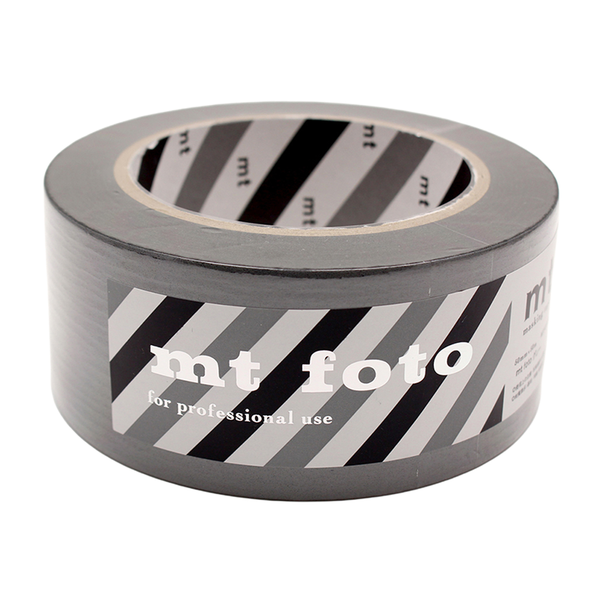 カモ井／マスキングテープ　ｍｔ　ｆｏｔｏ　グレー　５０ｍｍ×５０ｍ　ＭＴＦＯＴＯ０９