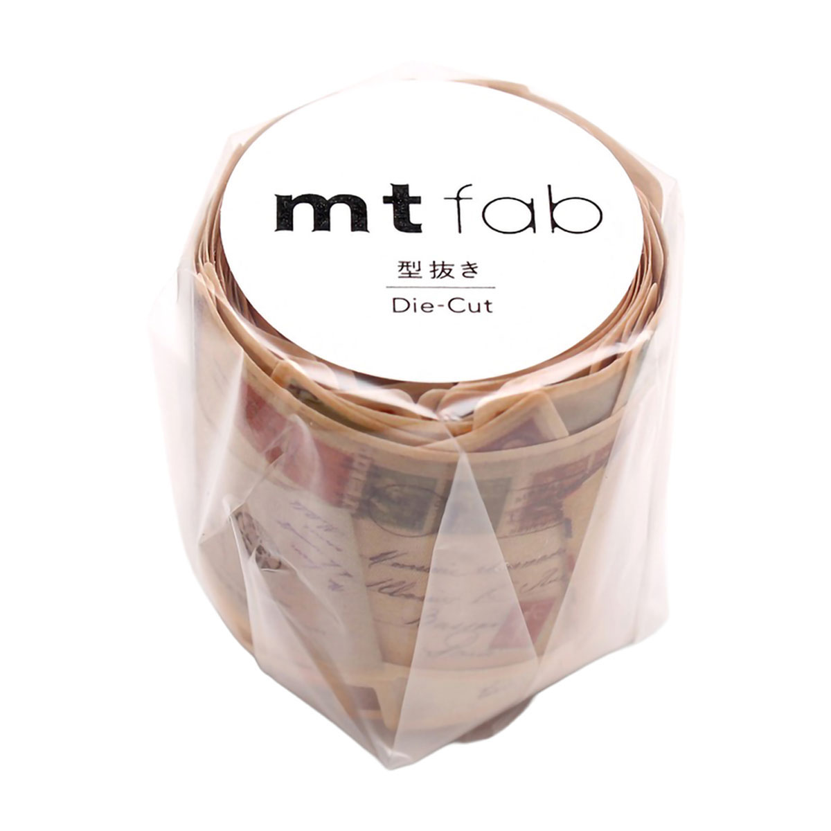 カモ井／マスキングテープ　ｍｔ　ｆａｂ　型抜き　ｌｅｔｔｅｒ　ＭＴＫＴ１Ｐ０８