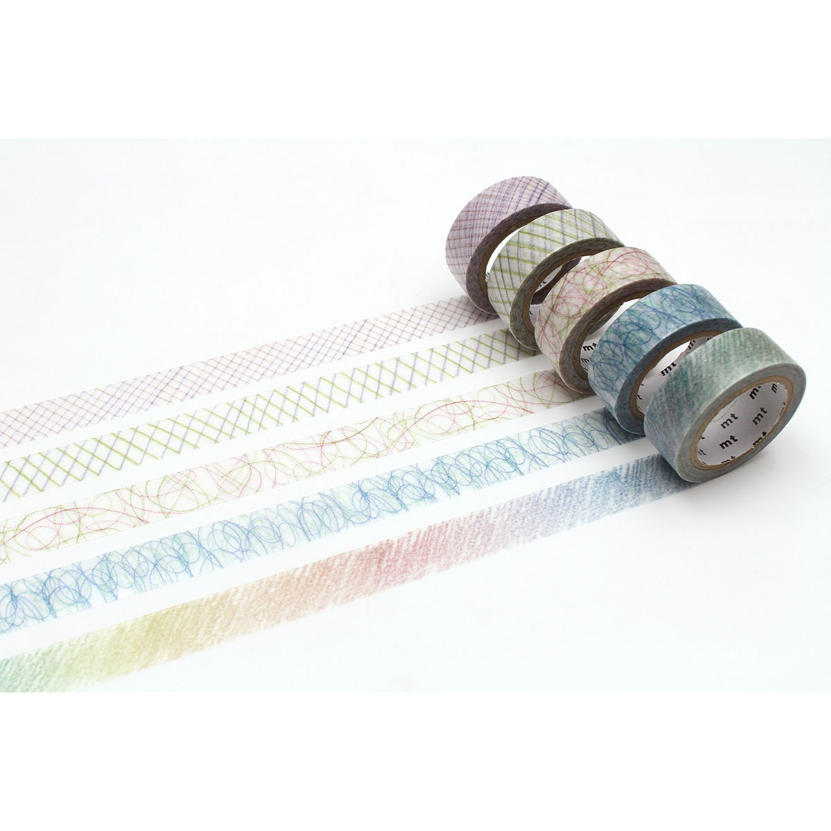 カモ井／マスキングテープ　ｍｔ　ちぎはり　色鉛筆せット　ＭＴＴＩＧＩＳ０３