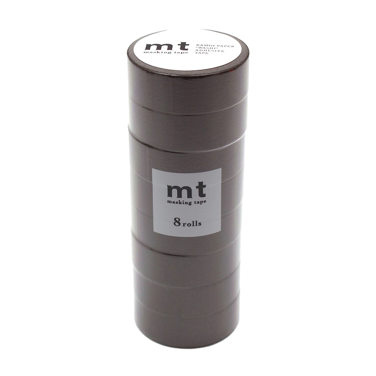 カモ井／マスキングテープ　ｍｔ　８Ｐ　ココア　ＭＴ０８Ｐ２０３Ｒ