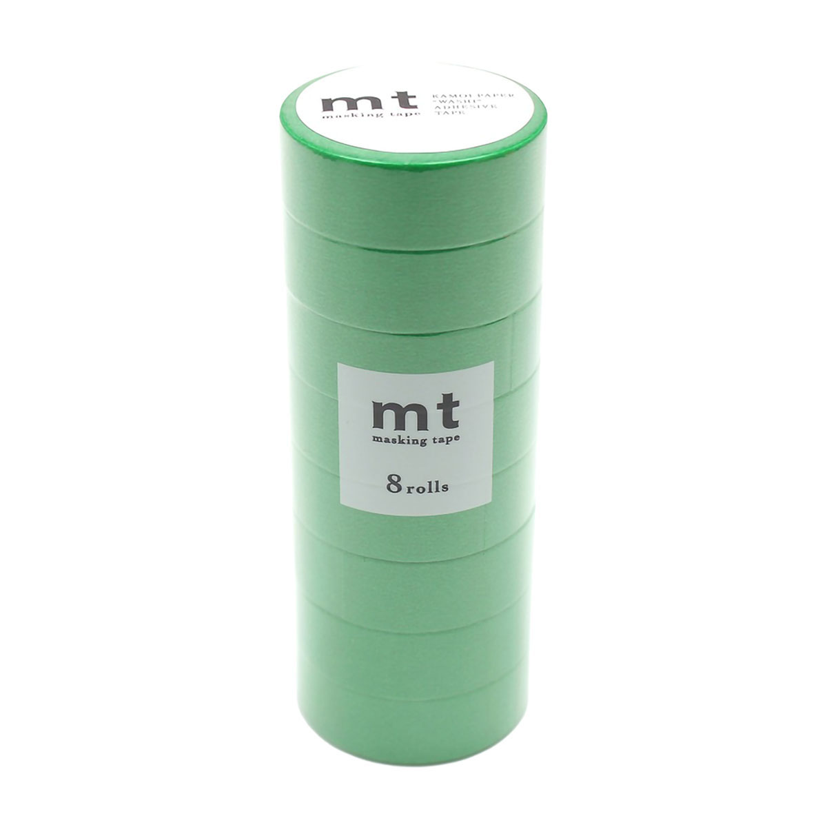 カモ井／マスキングテープ　ｍｔ　８Ｐ　グリーン　ＭＴ０８Ｐ１８２Ｒ