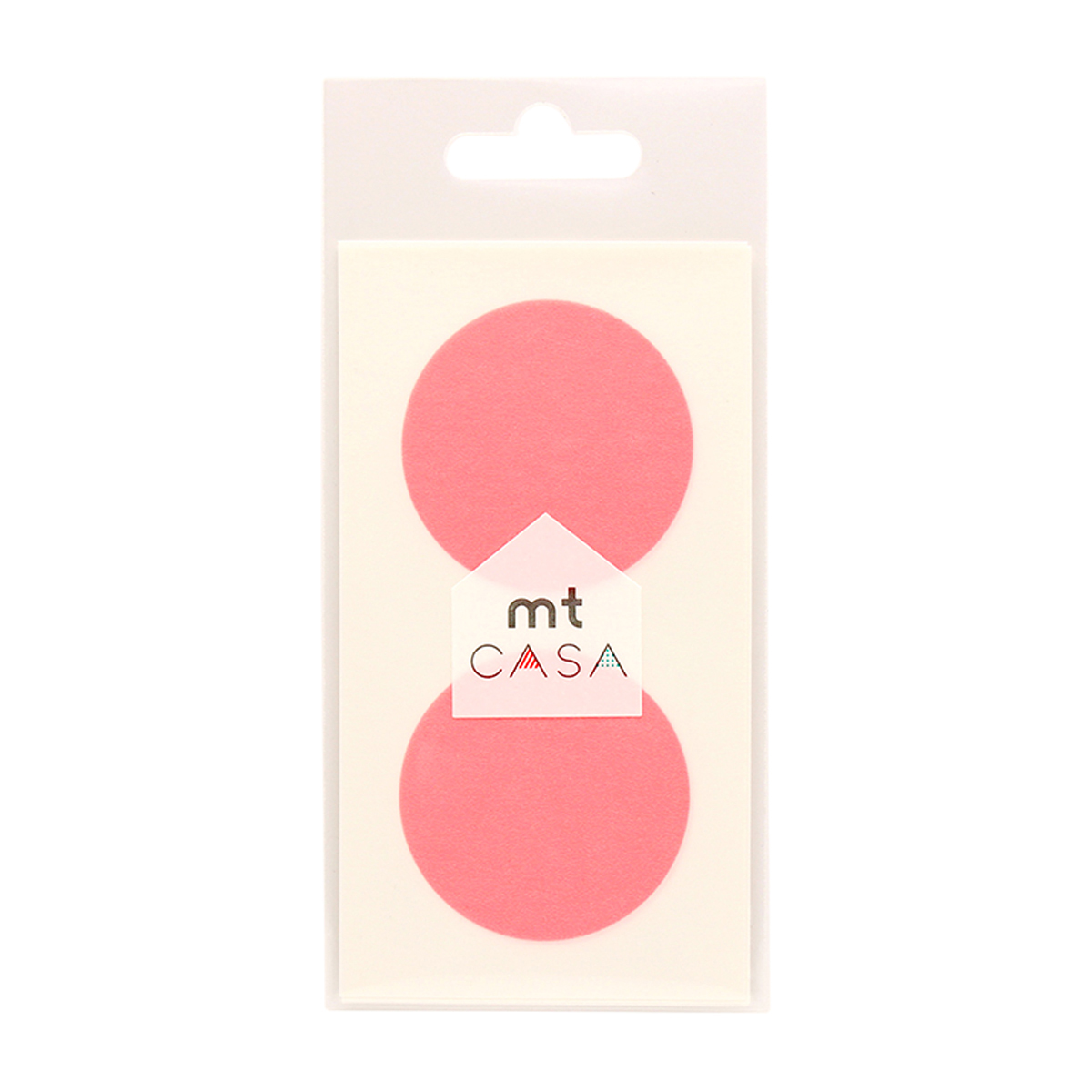 カモ井／マスキングテープ　ｍｔ　ｃａｓａ　ｓｅａｌ　　ショッキングレッド　ＭＴＣＤＳ００４