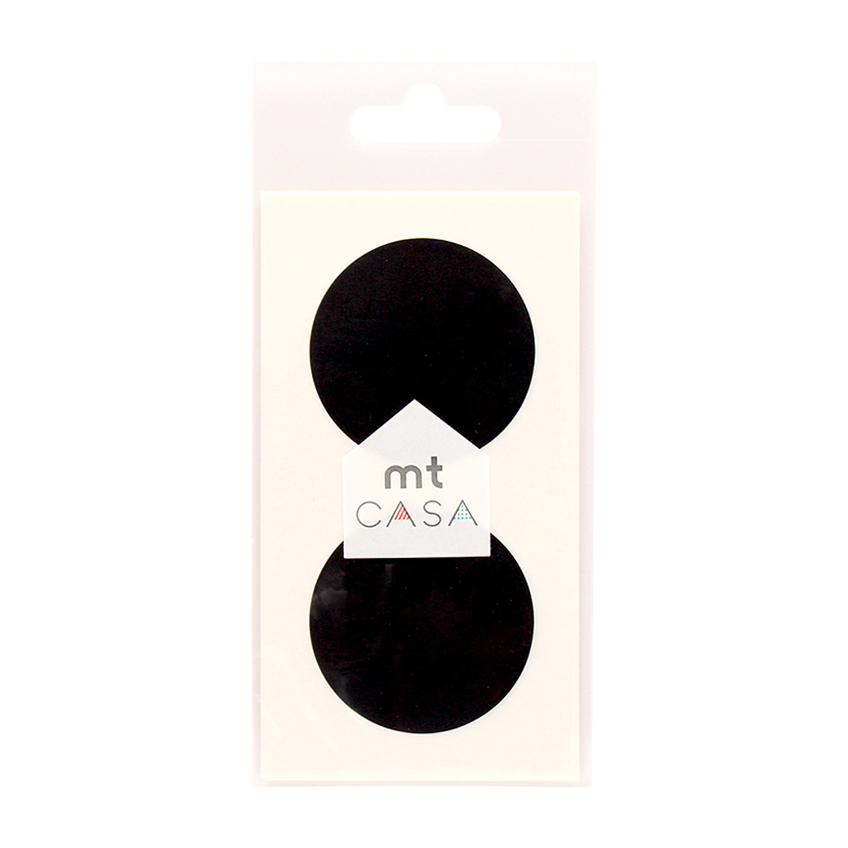 カモ井／マスキングテープ　ｍｔ　ｃａｓａ　ｓｅａｌ　　マットブラック　ＭＴＣＤＳ０１１