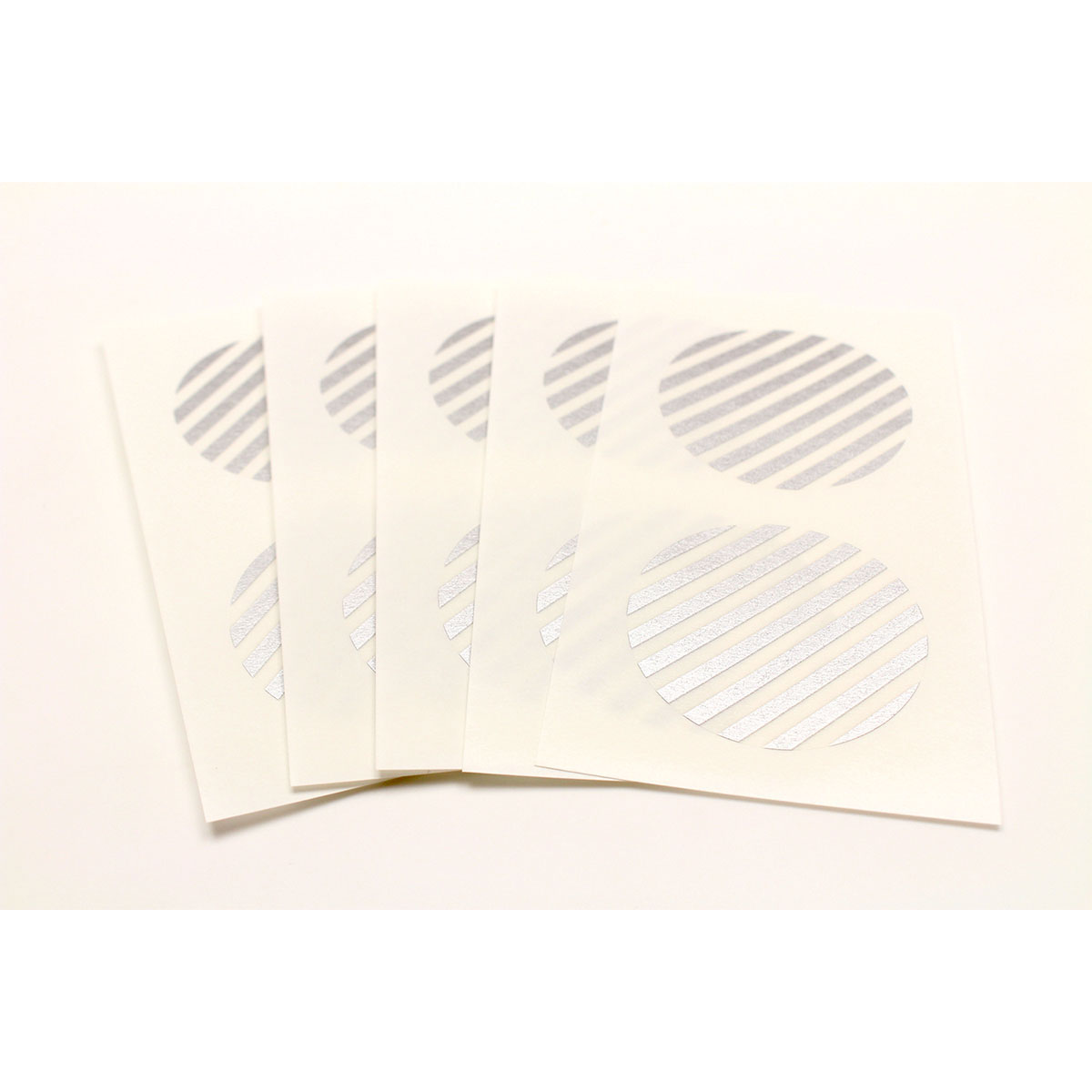 カモ井／マスキングテープ　ｍｔ　ｃａｓａ　ｓｅａｌ　ストライプ・銀　ＭＴＣＤＳ０１４