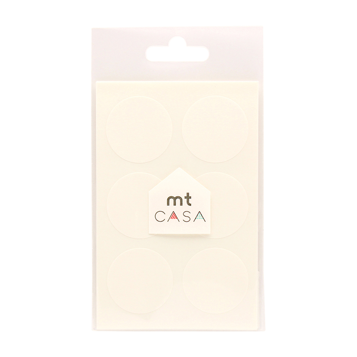 カモ井／マスキングテープ　ｍｔ　ｃａｓａ　ｓｅａｌ　Ｓ　マットホワイト　ＭＴＣＤＳＳ０１