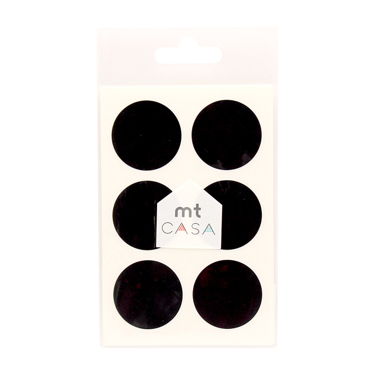 カモ井／マスキングテープ　ｍｔ　ｃａｓａ　ｓｅａｌ　Ｓ　マットブラック　ＭＴＣＤＳＳ０２