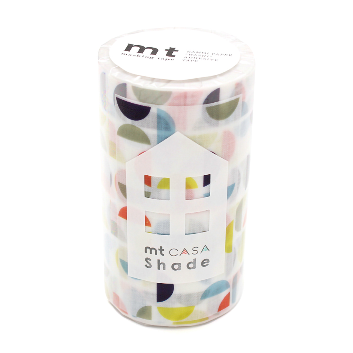 カモ井／マスキングテープ　ｍｔ　ｃａｓａ　ｓｈａｄｅ　レトロパターン　ＭＴＣＳ９００５