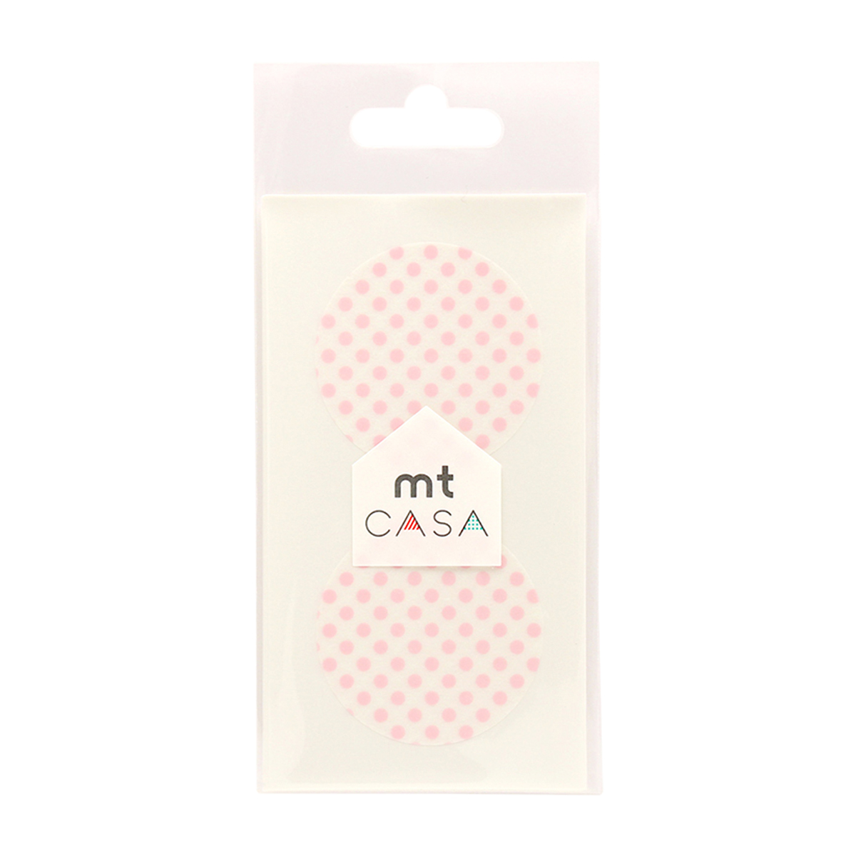 カモ井／マスキングテープ　ｍｔ　ｃａｓａ　ｓｅａｌ　ドット・いちごミルク　ＭＴＣＤＳ０２１