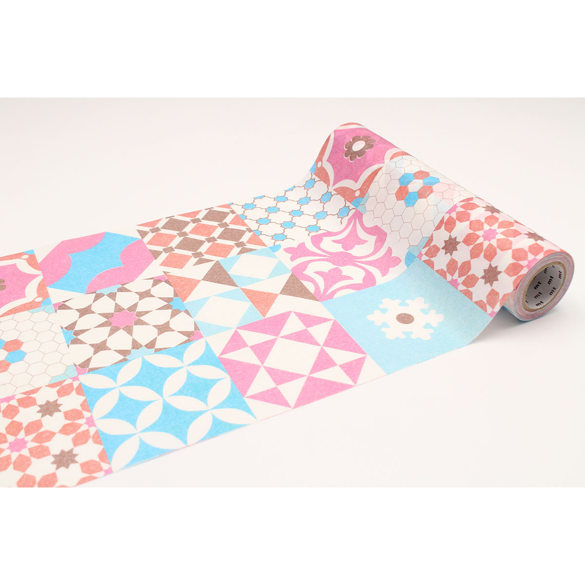 カモ井／マスキングテープ　ｍｔ　ｃａｓａ　ｆｌｅｅｃｅタイル・パターン　ＭＴＣＡＦ２３１７