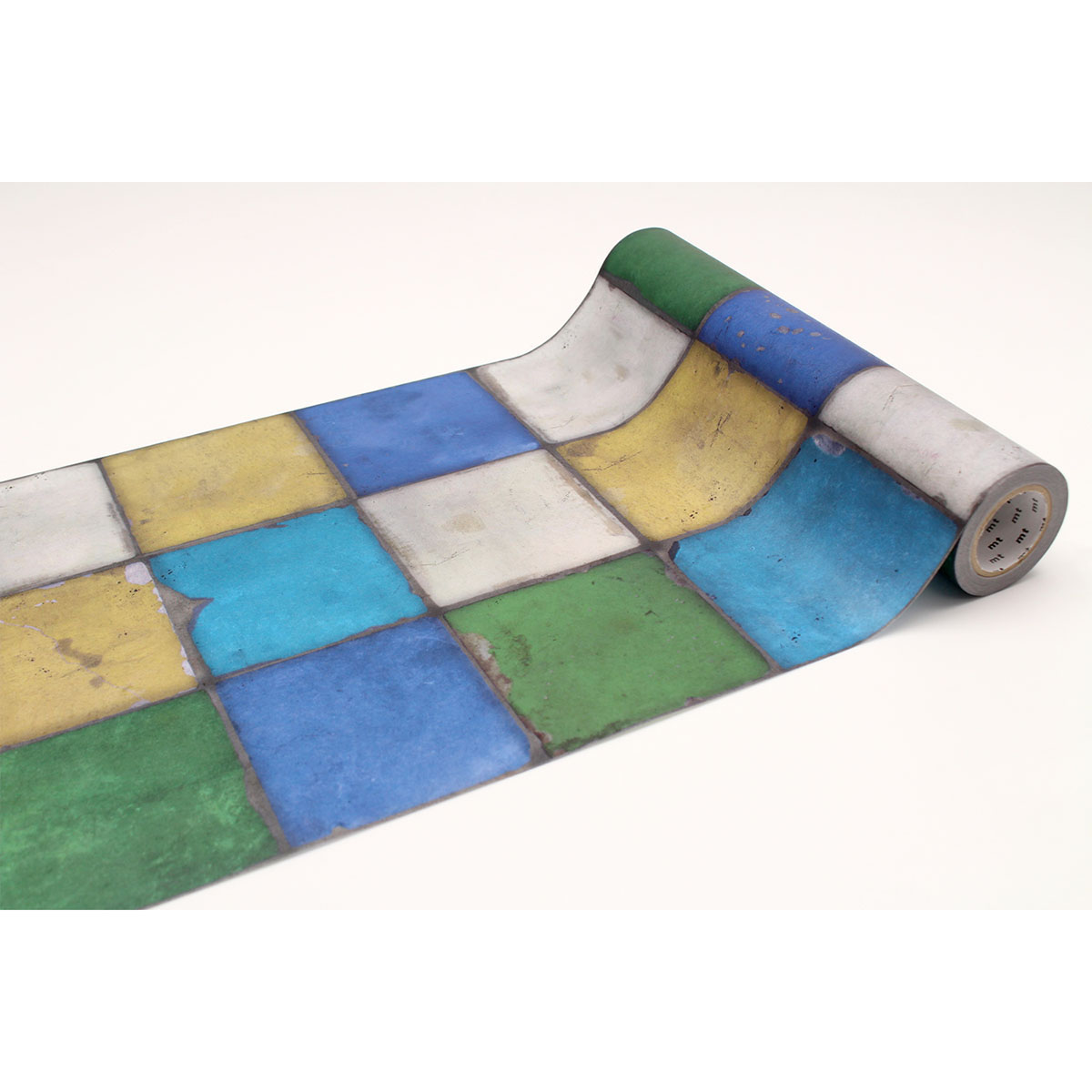 カモ井／マスキングテープ　ｍｔ　ｃａｓａ　ｆｌｅｅｃｅタイル・ヴィンテージ　ＭＴＣＡＦ２３１８