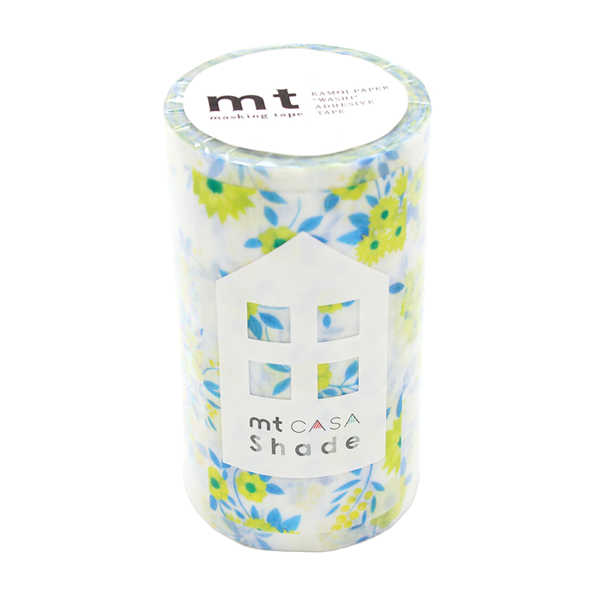 カモ井／マスキングテープ　ｍｔ　ｃａｓａ　ｓｈａｄｅ　花柄　ＭＴＣＳ９００９