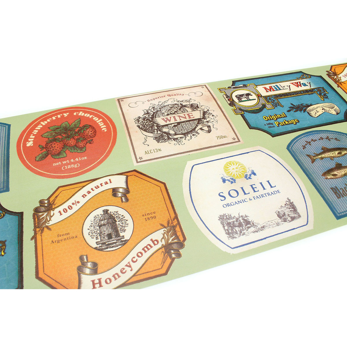 カモ井／マスキングテープ　ｍｔ　リメイクシート　ビンテージイラスト　ＭＴＣＡＲ００５９