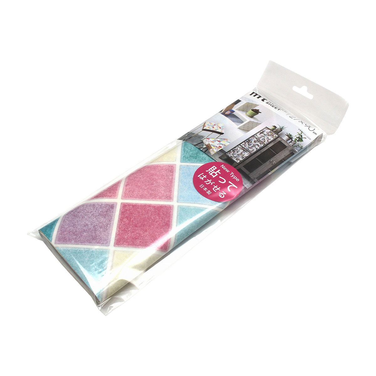 カモ井／マスキングテープ　ｍｔ　リメイクシート　カラフルタイル　ＭＴＣＡＲ００６４