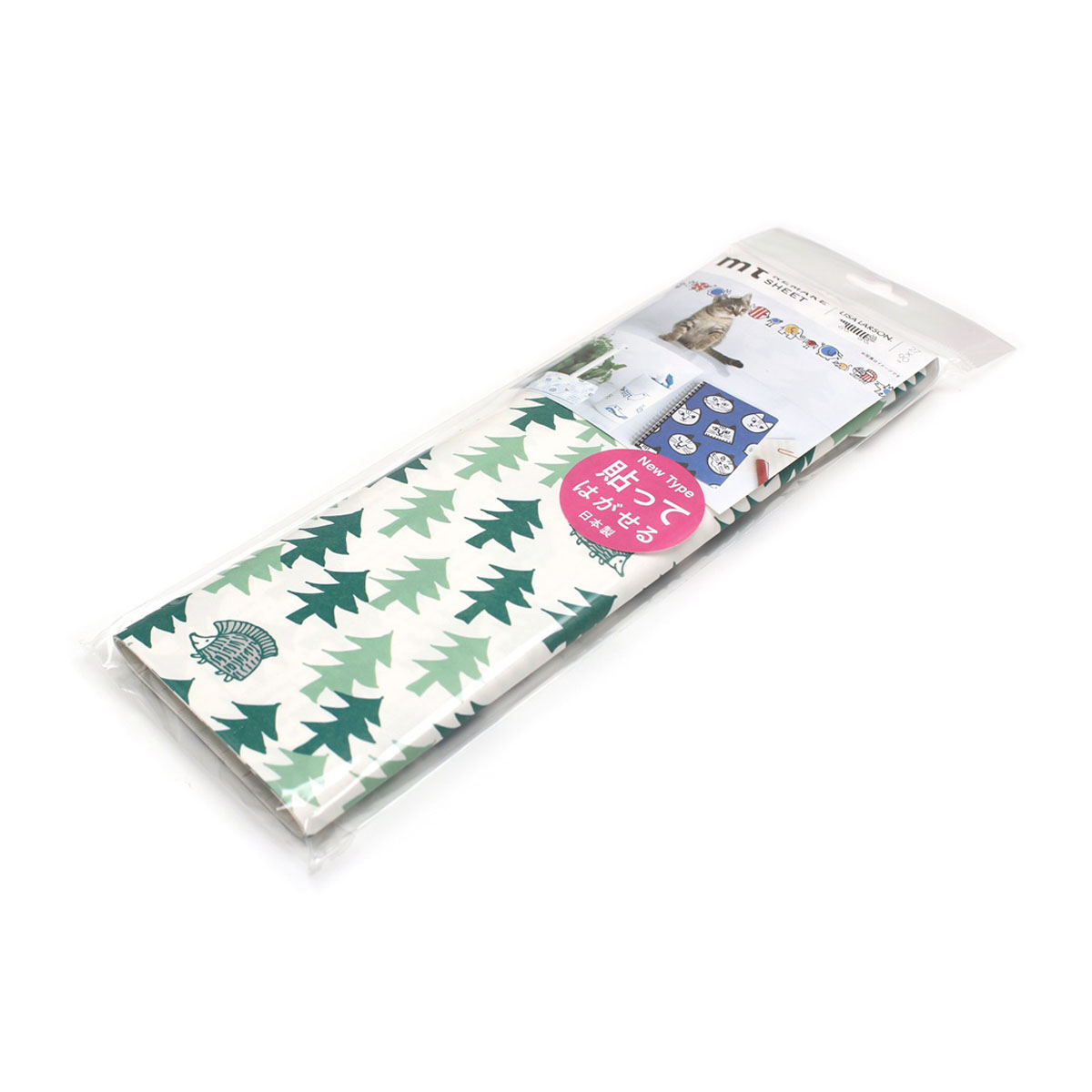 カモ井／マスキングテープ　ｍｔ　リメイクシート　Ｌｉｓａ　Ｌａｒｓｏｎ　森の中のハリネズミ　ＭＴＣＡＲＬ００５