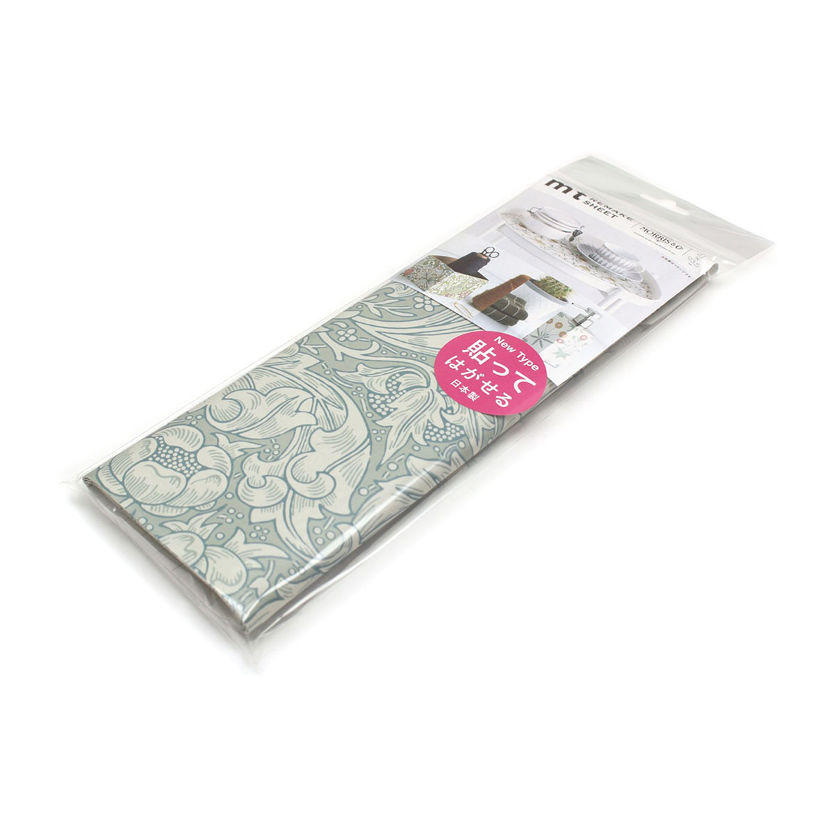 カモ井／マスキングテープ　ｍｔ　リメイクシート　Ｍｏｒｒｉｓ＆Ｃｏ．　Ｂａｃｈｅｌｏｒｓ　Ｂｕｔｔｏｎ　Ｂｌｕｅ　ＭＴＣＡＲＷ００７