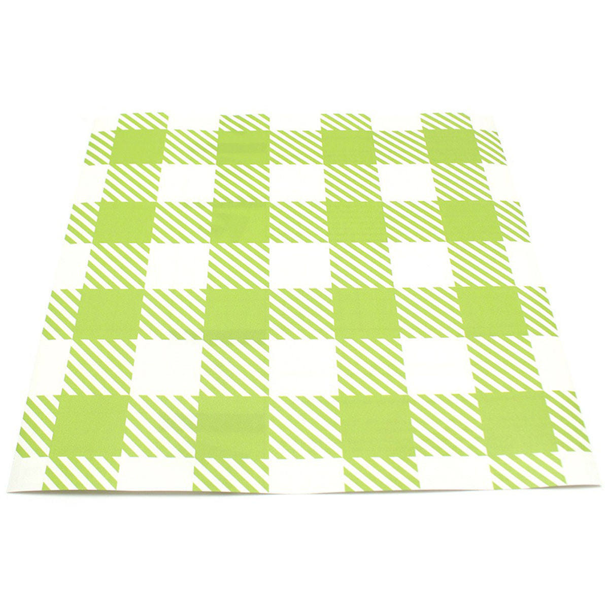 カモ井／マスキングテープ　ｍｔリメイクシートスクエア　チェック・イエローグリーン　ＭＴＣＡＲＳ０１２