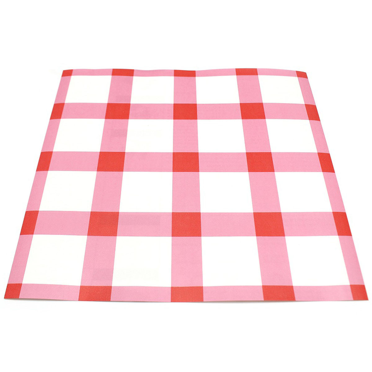 カモ井／マスキングテープ　ｍｔリメイクシートスクエア　チェック・ピンク×レッド　ＭＴＣＡＲＳ０１３