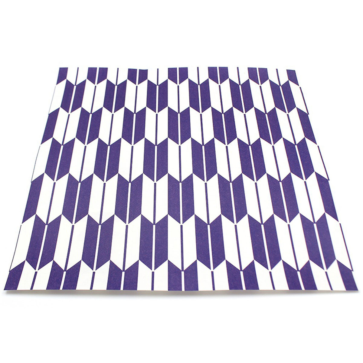 カモ井／マスキングテープ　ｍｔリメイクシートスクエア　矢絣・本紫　ＭＴＣＡＲＳ０２７