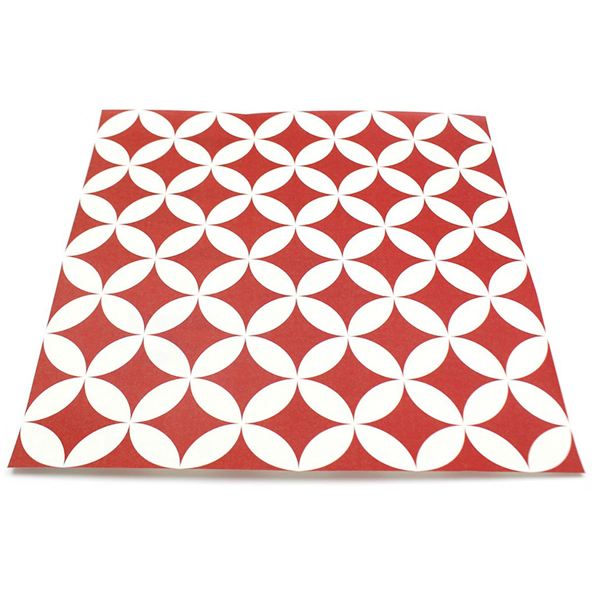 カモ井／マスキングテープ　ｍｔリメイクシートスクエア　七宝・茜色　ＭＴＣＡＲＳ０３０