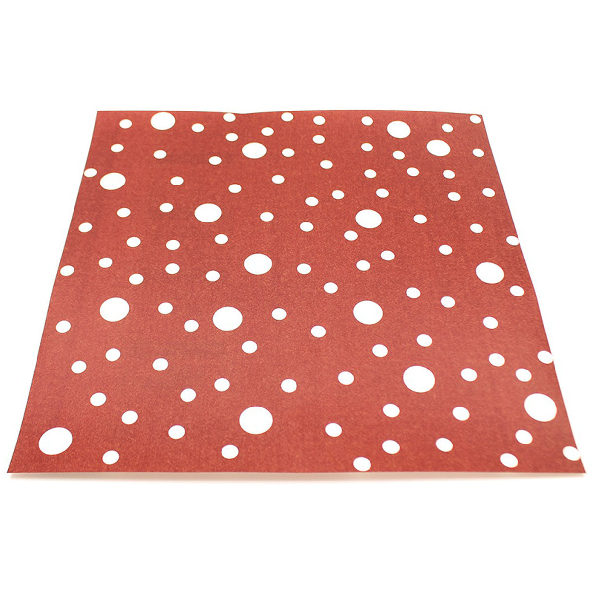 カモ井／マスキングテープ　ｍｔリメイクシートスクエア　霰小紋・赤銅色　ＭＴＣＡＲＳ０３１