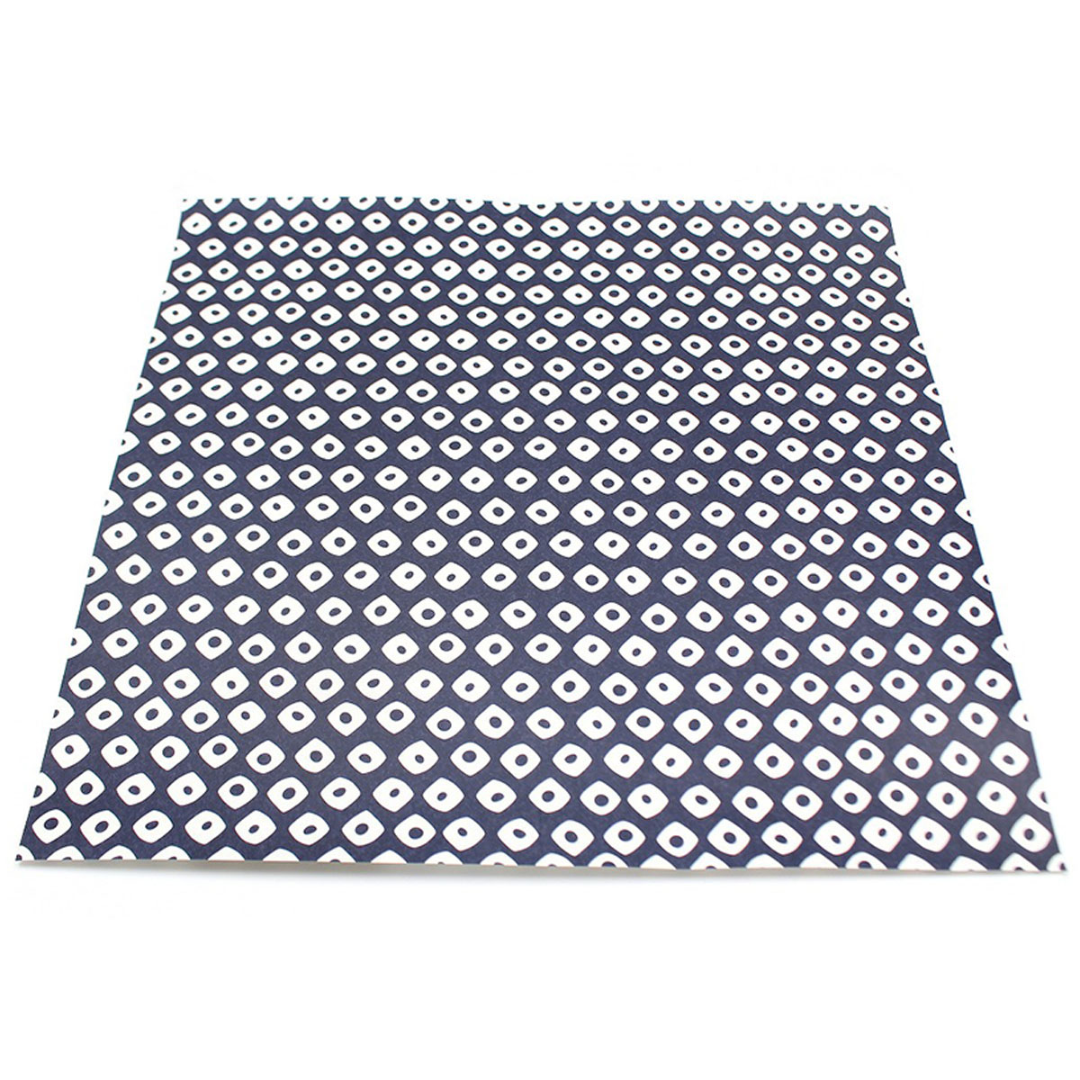 カモ井／マスキングテープ　ｍｔリメイクシートスクエア　鹿の子・濃藍　ＭＴＣＡＲＳ０４７