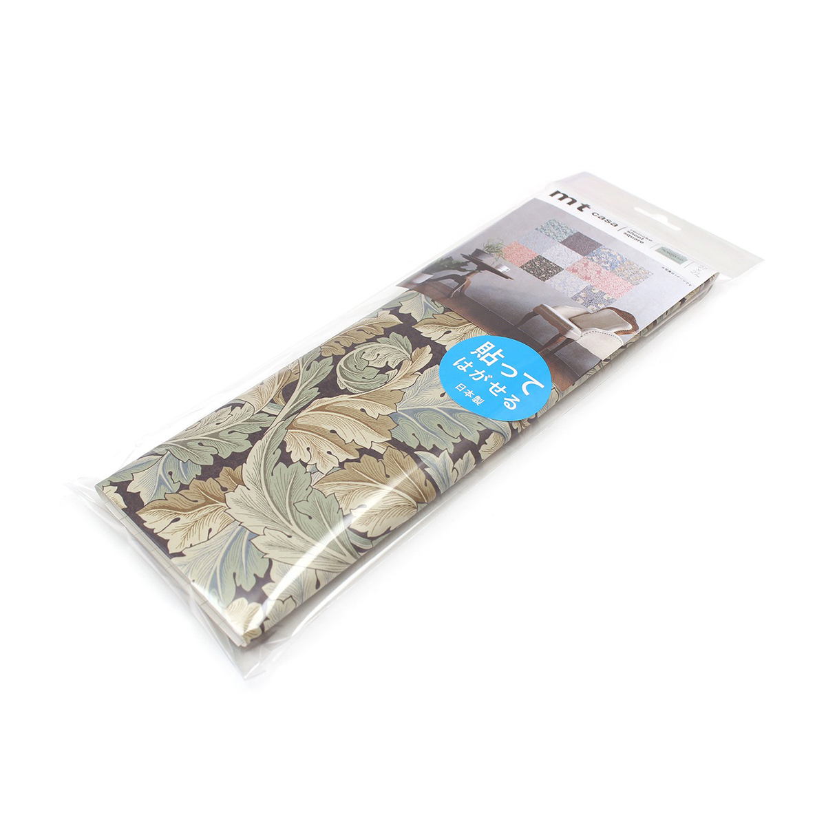 カモ井／マスキングテープ　ｍｔリメイクシートスクエア　Ｍｏｒｒｉｓ＆Ｃｏ．　Ａｃａｎｔｈｕｓ　ＭＴＣＡＲＳＷ０１