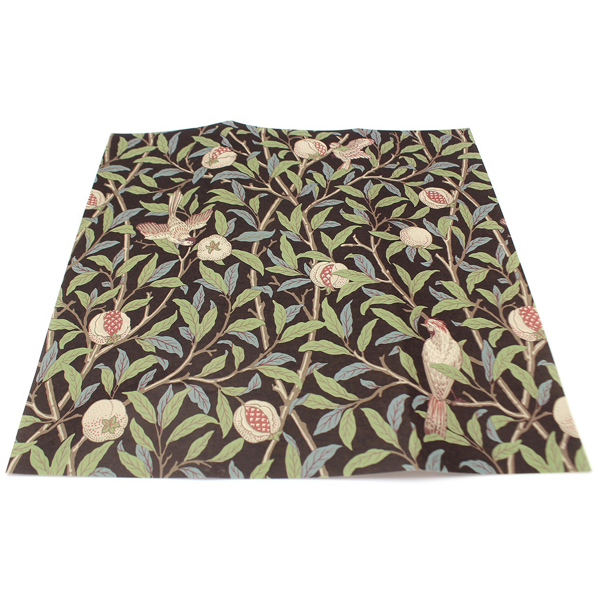 カモ井／マスキングテープ　ｍｔリメイクシートスクエア　Ｍｏｒｒｉｓ＆Ｃｏ．　Ｂｉｒｄ　Ｐｏｍｅｇｒａｎａｔｅ　ＭＴＣＡＲＳＷ０４