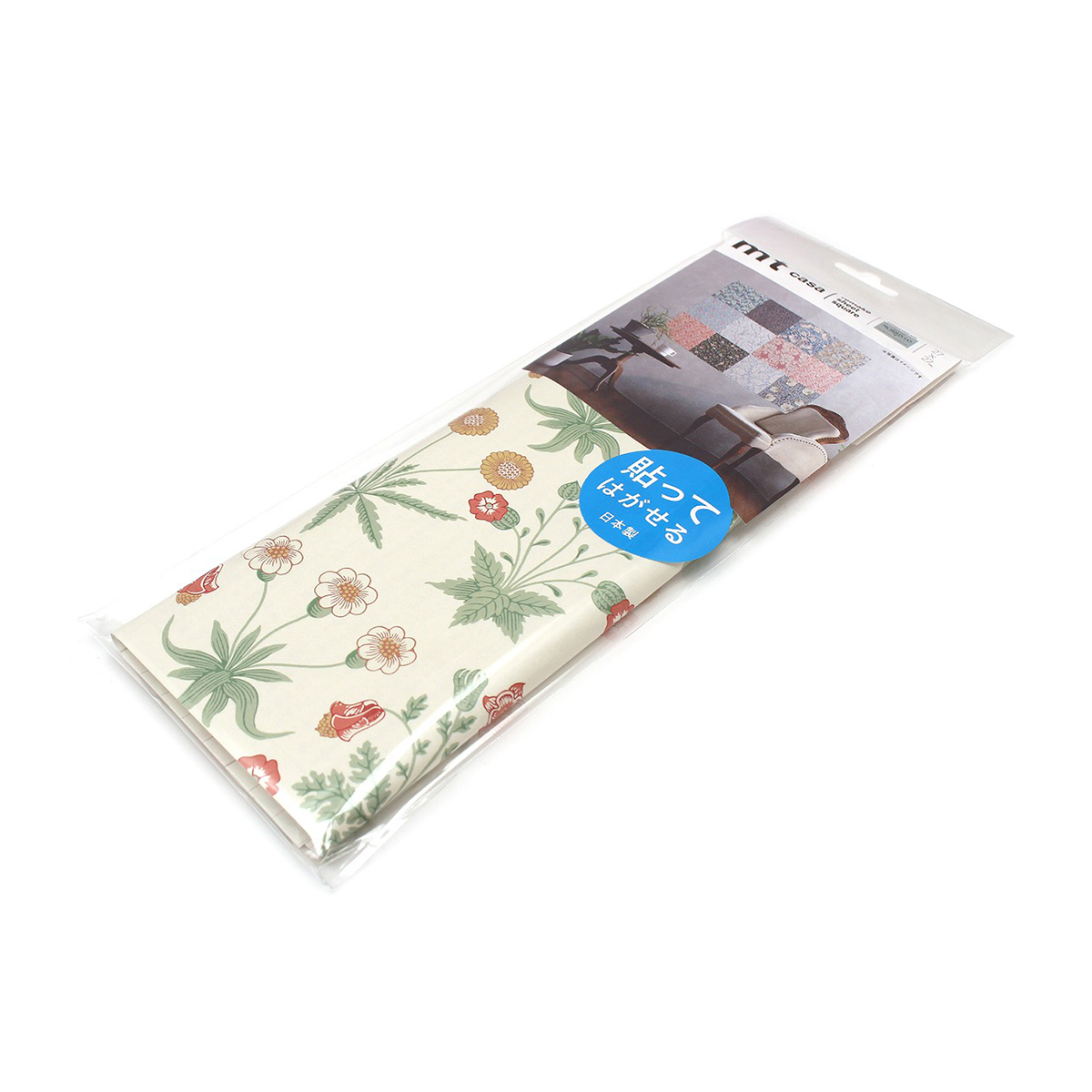 カモ井／マスキングテープ　ｍｔリメイクシートスクエア　Ｍｏｒｒｉｓ＆Ｃｏ．　Ｄａｉｓｙ　ＭＴＣＡＲＳＷ０８