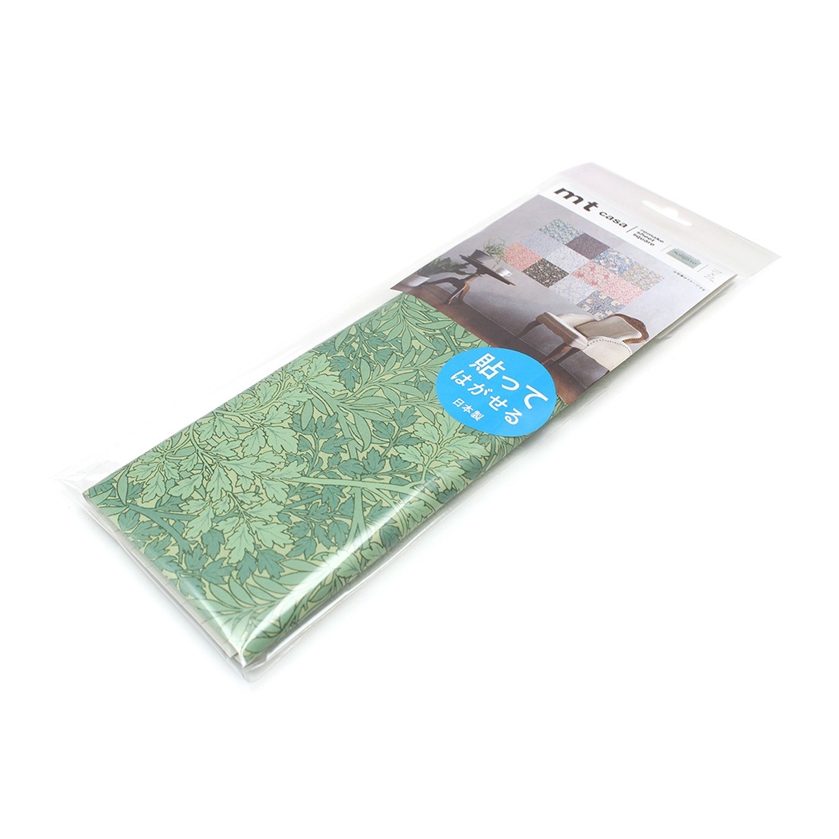 カモ井／マスキングテープ　ｍｔリメイクシートスクエア　Ｍｏｒｒｉｓ＆Ｃｏ．　Ｆｏｌｉａｇｅ　ＭＴＣＡＲＳＷ１０