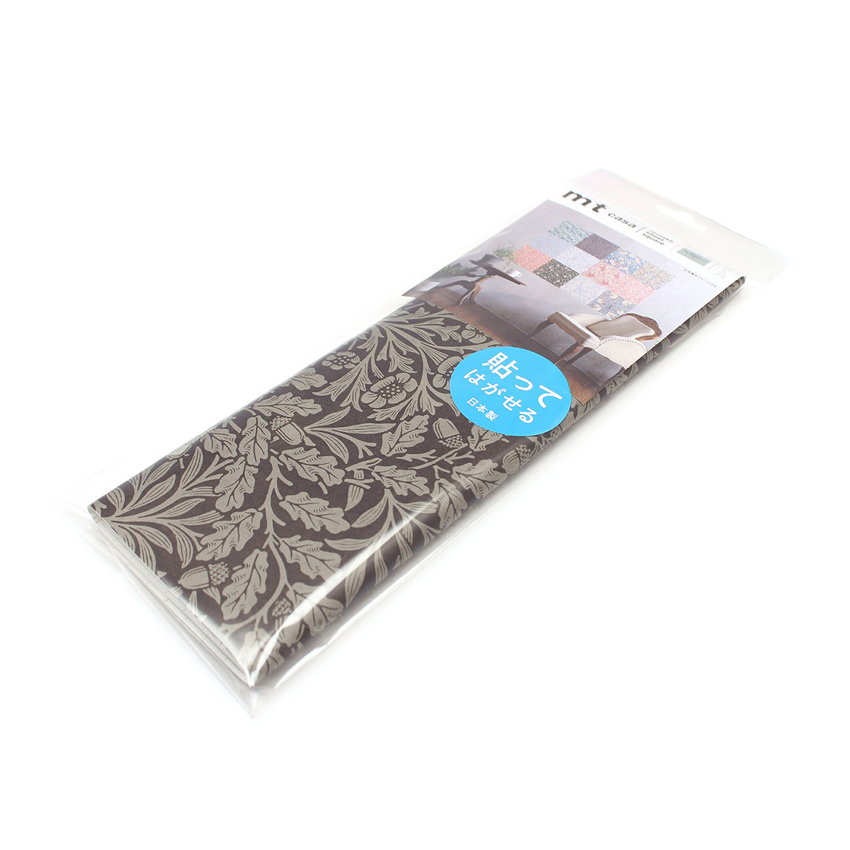 カモ井／マスキングテープ　ｍｔリメイクシートスクエア　Ｍｏｒｒｉｓ＆Ｃｏ．　Ｐｕｒｅ　Ａｃｒｏｎ　Ｃｈａｒｃｏａｌ　ＭＴＣＡＲＳＷ１９