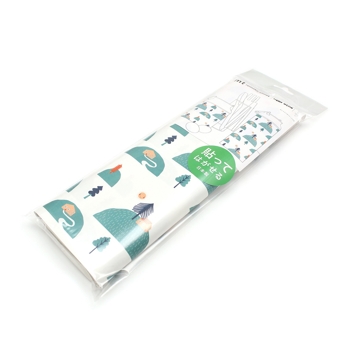 カモ井／マスキングテープ　ｍｔリメイクシート　Ｄｏｎｎａ　Ｗｉｌｓｏｎ　お家と丘　ＭＴＣＡＲＤ００１