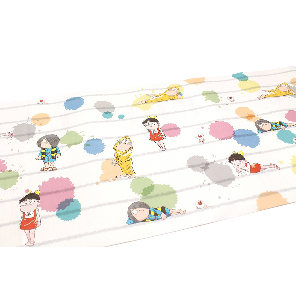 カモ井／マスキングテープ　ｍｔリメイクシート　ゲゲゲの鬼太郎　お絵描きボーダー×ドット　ＭＴＣＡＲＭ００１