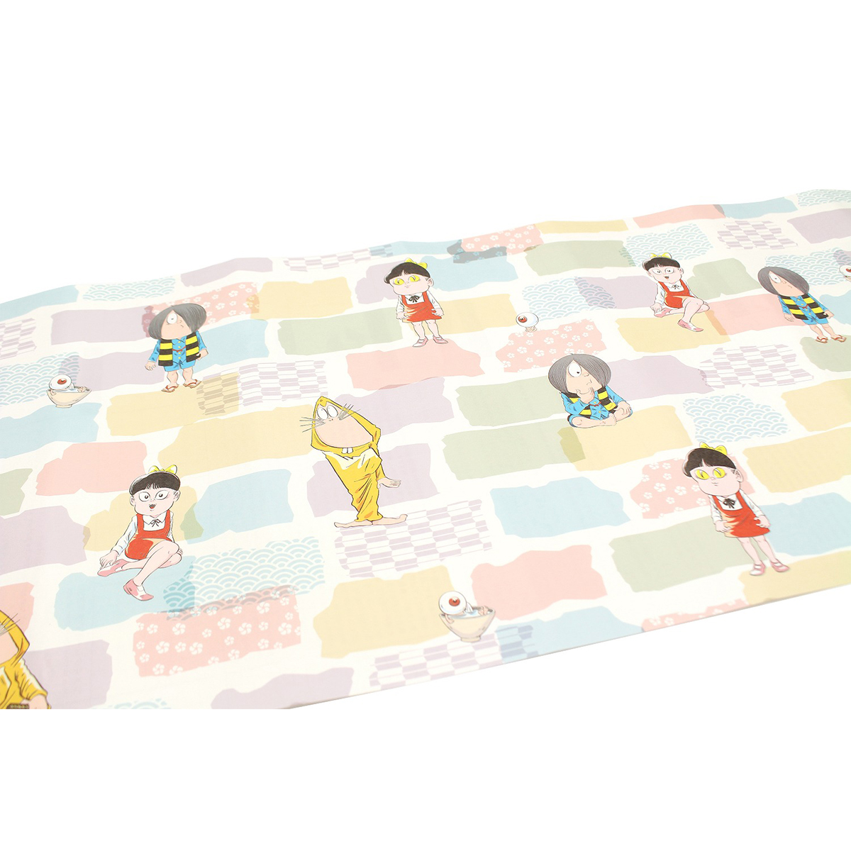 カモ井／マスキングテープ　ｍｔリメイクシート　ゲゲゲの鬼太郎　カラフルレンガ　ＭＴＣＡＲＭ００３