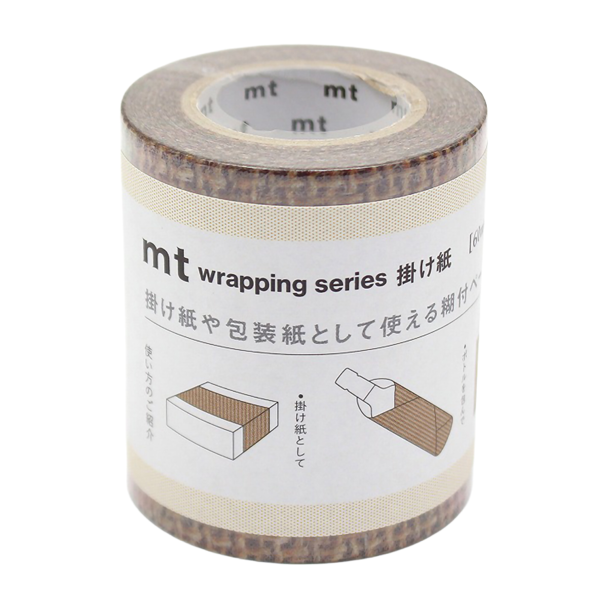 カモ井／マスキングテープ　掛け紙６０　ジュート　ＭＴＫＡＫＥ０５